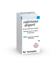 Valeriana dispert 45 mg compresse rivestite  estratto secco di radice di valeriana