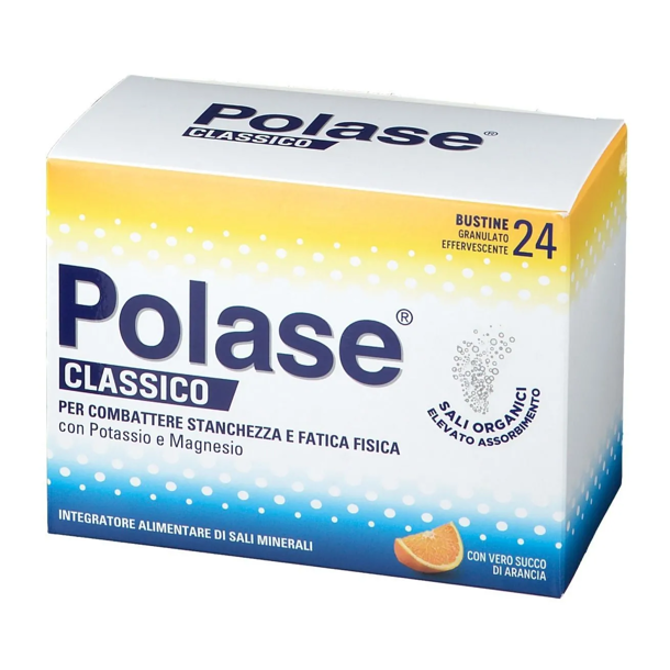 Polase Classico Gusto Arancia 36 Bustine | Integratore di Magnesio e Potassio