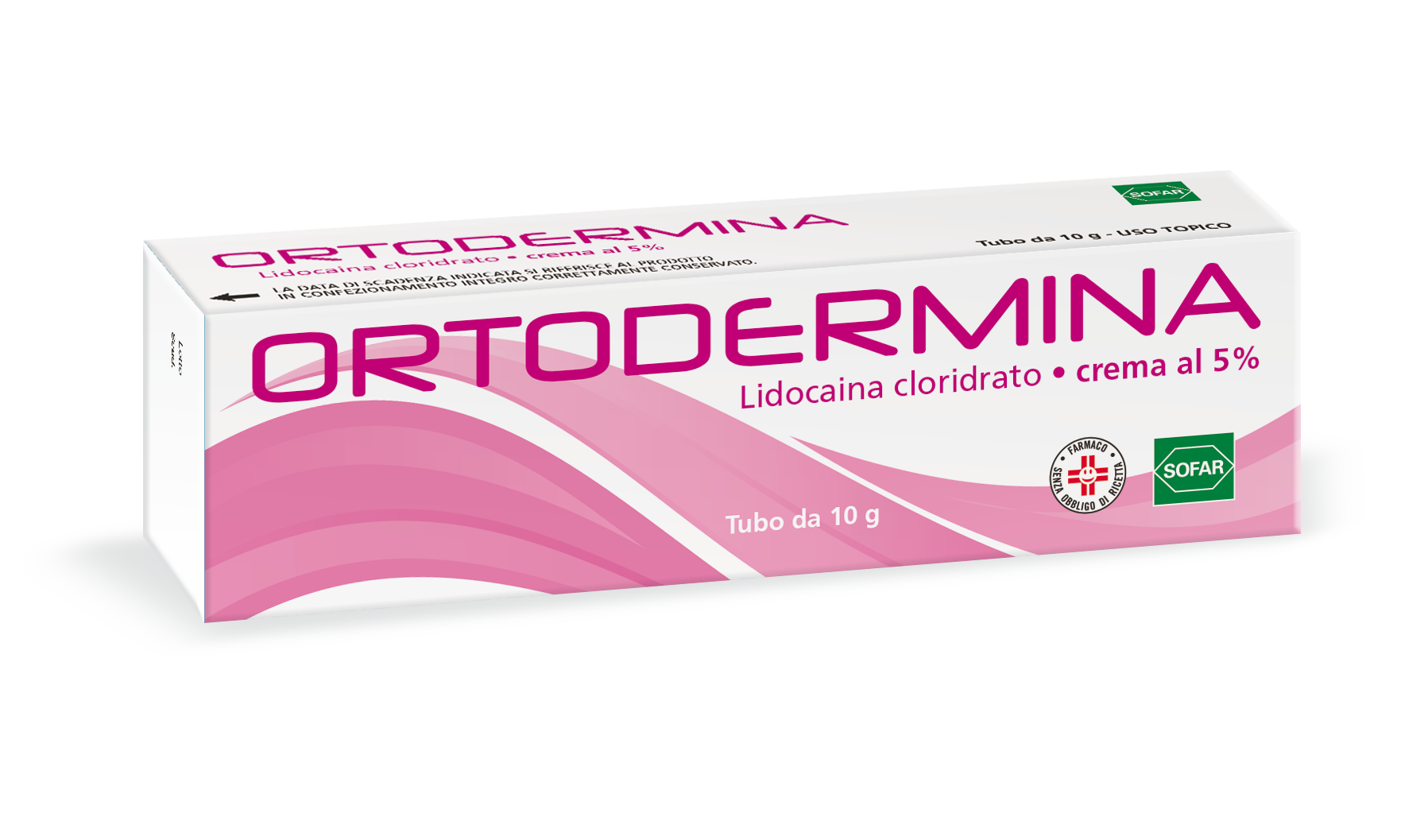 Ortodermina crema al 5%    lidocaina cloridrato