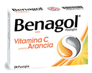 Pastiglie con vitamina c gusto arancia 24 pastiglie