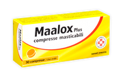 Maalox plus 200 mg + 200 mg + 25 mg compresse masticabili  magnesio idrossido + alluminio ossido, idrato + dimeticone