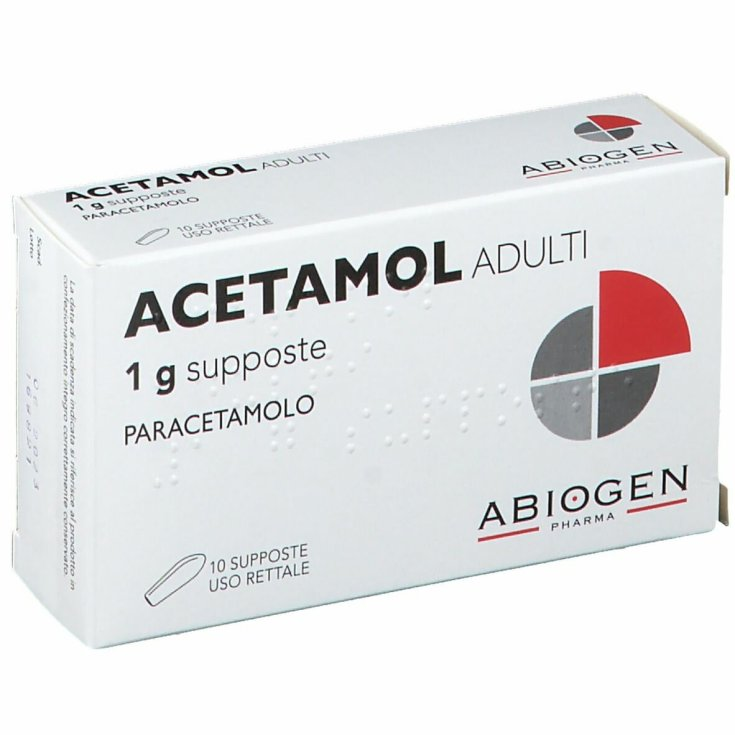 Acetamol adulti 1 g supposte  acetamol 500 mg supposte  acetamol bambini 250 mg supposte  acetamol prima infanzia 125 mg supposte  paracetamolo