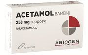 Acetamol adulti 1 g supposte  acetamol 500 mg supposte  acetamol bambini 250 mg supposte  acetamol prima infanzia 125 mg supposte  paracetamolo