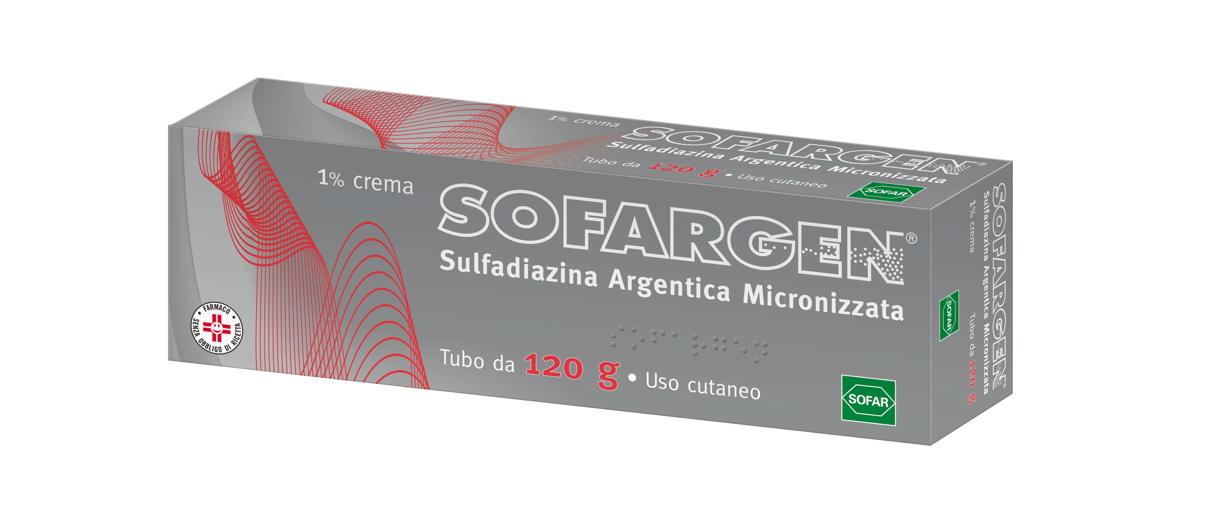 Sofargen 1% crema  sulfadiazina argentica micronizzata
