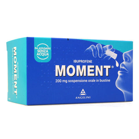 Moment 200 mg sospensione orale in bustine ibuprofene