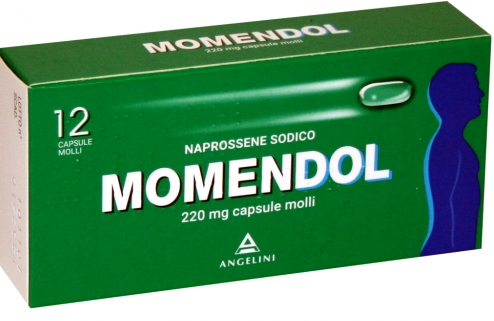 Momendol 220 mg capsule molli  naprossene sodico