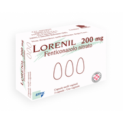 Lorenil 200 mg capsule molli vaginali  lorenil 600 mg capsule molli vaginali  fenticonazolo nitrato