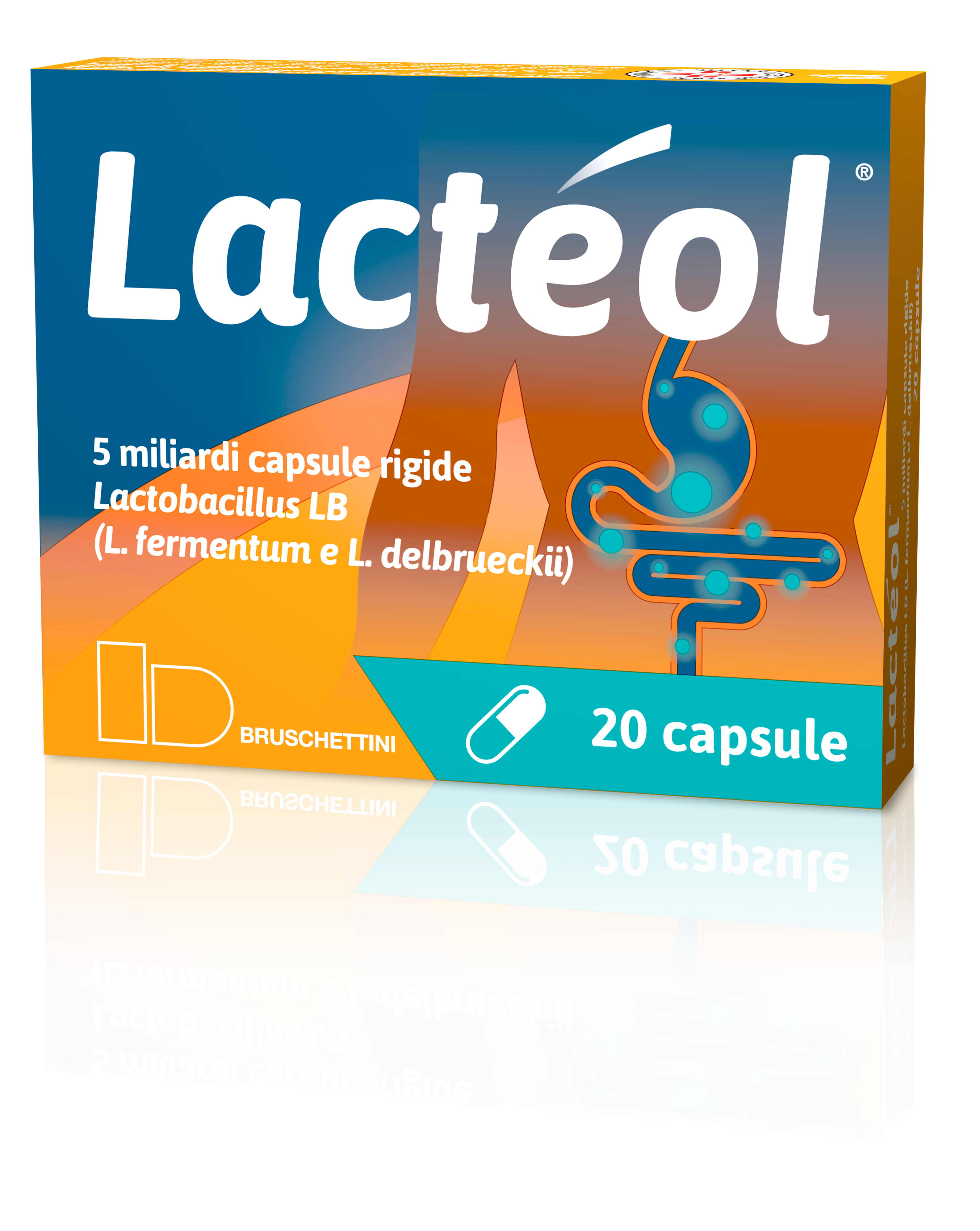 Lacteol&reg;  10 miliardi polvere orale e 5 miliardi capsule rigide