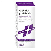 Argento proteinato "2% gocce nasali e auricolari, soluzione"flacone 10 ml"