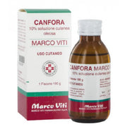 Canfora marco viti 10 % soluzione cutanea idroalcolica  canfora marco viti 10 % soluzione cutanea oleosa  canfora