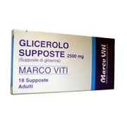 Glicerolo mv adulti 2,250 g supposte 18 supposte