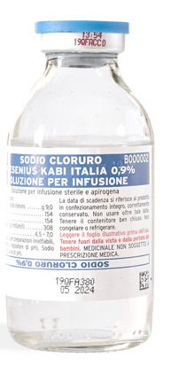 0,9%  soluzione per infusione flaconcino da 100 ml