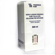 0,9 % soluzione per infusione 1 flaconcino in vetro 500 ml
