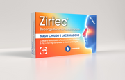 Zirtec decongestionante antistaminico 5 mg + 120 mg compresse a rilascio prolungato  cetirizina dicloridrato + pseudoefedrina cloridrato