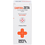 Canfora zeta 10 % soluzione cutanea idroalcolica  canfora zeta 10 % soluzione cutanea oleosa  canfora