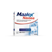 Maalox nausea adulti 5 mg compresse effervescenti  maalox nausea adulti 5 mg granulato effervescente  metoclopramide cloridrato