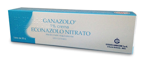 Ganazolo 10 mg/g crema  ganazolo 10 mg/g emulsione cutanea  econazolo nitrato  medicinale equivalente