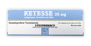 Ketesse 25 mg compresse rivestite con film  dexketoprofene