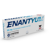 Enantyum 25 mg compresse rivestite con film  dexketoprofene