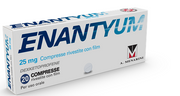 Enantyum 25 mg compresse rivestite con film  dexketoprofene