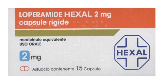 Loperamide hexal 2 mg capsule rigide  medicinale equivalente