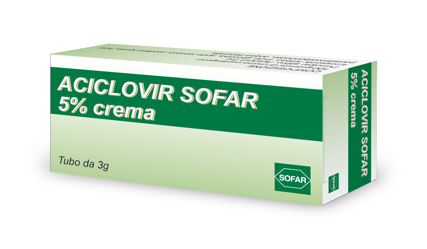 Aciclovir alfasigma 5% crema aciclovir