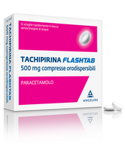 Tachipirina flashtab 250 mg compresse orodispersibili  paracetamolo
