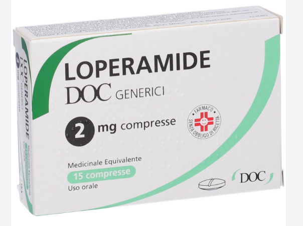 Loperamide doc generici 2 mg compresse  medicinale equivalente