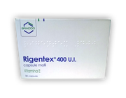 Rigentex 200 u.i. capsule molli  rigentex 400 u.i. capsule molli  vitamina e (rrr-a-tocoferolo)