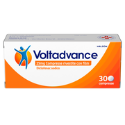 Voltadvance 25 mg compresse rivestite con film  voltadvance 25 mg polvere per soluzione orale  diclofenac sodico