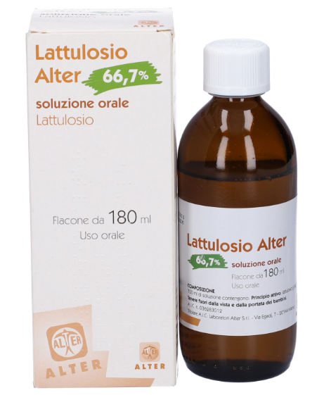 Lattulosio alter 66,7% soluzione orale  lattulosio