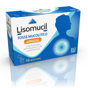 Lisomucil  tosse mucolitico  unidie  2,7 g granulato per soluzione orale   carbocisteina medicinale equivalente