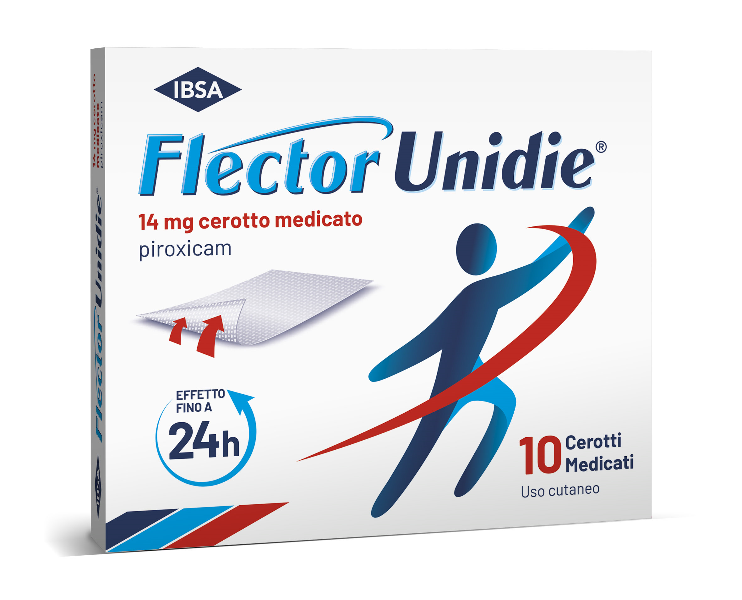 Flector unidie 14 mg, cerotto medicato  piroxicam