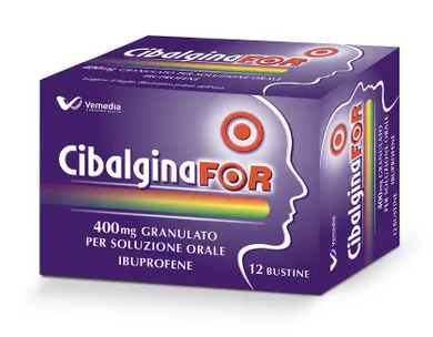 Cibalginafor 400 mg granulato per soluzione orale  ibuprofene