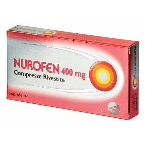 Nurofen 400 mg compressa rivestita 12 compresse in pvc/alluminio