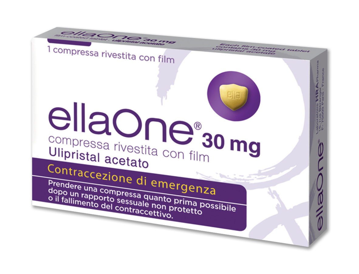 Ellaone 30 mg compressa rivestita con film  ulipristal acetato