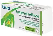 Eugastrol reflusso 20 mg compresse gastroresistenti  pantoprazolo  medicinale equivalente