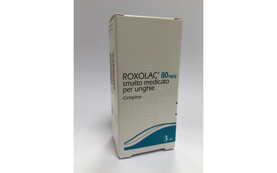 Roxolac 80 mg/g, smalto medicato per unghie  ciclopirox