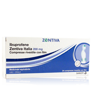 Ibuprofene zentiva italia 200 mg compresse rivestite con film  ibuprofene  medicinale equivalente
