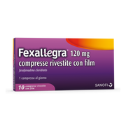 Fexallegra 120 mg compresse rivestite con film fexofenadina cloridrato