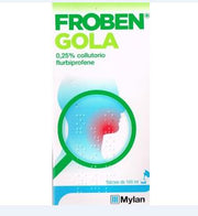 Froben gola 250mg/100ml collutorio  per mucosa orale  flurbiprofene
