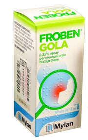 Froben gola 250mg/100ml spray per mucosa orale  flurbiprofene