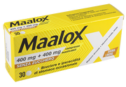 400 mg + 400 mg compresse masticabili senza zucchero aroma limone 30 compresse in blister pvc/al