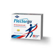 Flectorgo 12,5 mg capsule molli flectorgo 25 mg capsule molli diclofenac epolamina  medicinale equivalente