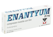 Enantyum 25 mg compresse rivestite con film  dexketoprofene