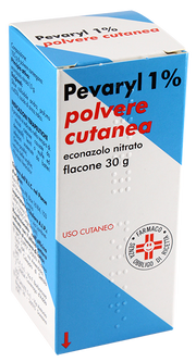 Pevaryl 1% polvere cutanea econazolo nitrato