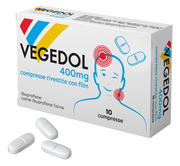 Vegedol 400 mg compresse rivestite con film  ibuprofene come ibuprofene lisina