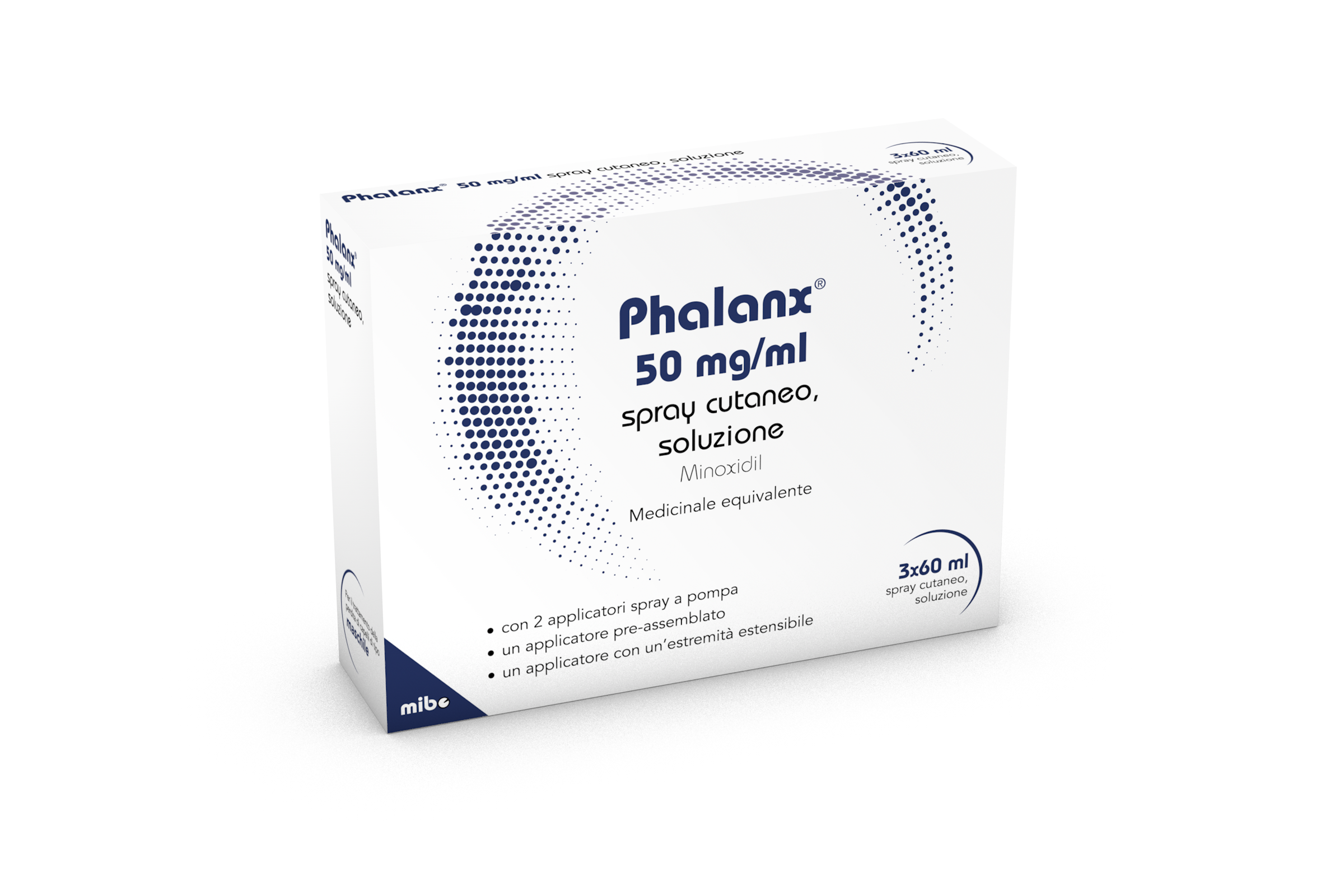 Phalanx 50 mg/ml spray cutaneo, soluzione  minoxidil  medicinale equivalente