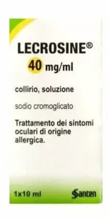 Lecrosine 40 mg/ml collirio, soluzione  sodio cromoglicato