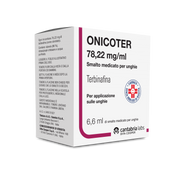 Onicoter 78,22 mg/ml  smalto medicato per unghie  terbinafina